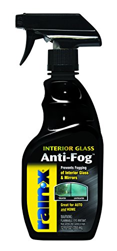 Rain-X 630046 Interior Glass Anti-Fog, 12 oz. - Prevents Fogging of Interior Glass and Mirrors, Usable on Both Automobiles and Marine Vehicles