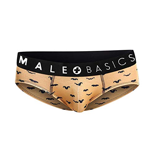 MALEBASICS 3-Pack Brief Prints Stache