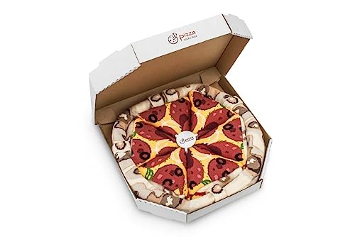 Rainbow Socks - Pizza Box Socks - Pepperoni 4 pairs Cotton Socks - Made In Europe Man Funny Gift!