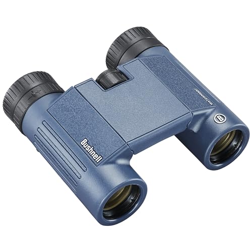 Bushnell H2O 10x25mm Binoculars, Waterproof and Fogproof Binoculars for Boating, Hiking, and Camping