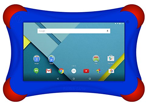 Visual Land Prestige Elite 7QL FamTab - 7' Quad Core 16GB Lollipop 5.0 Android Tablet with Bumper Case ( Royal Blue )