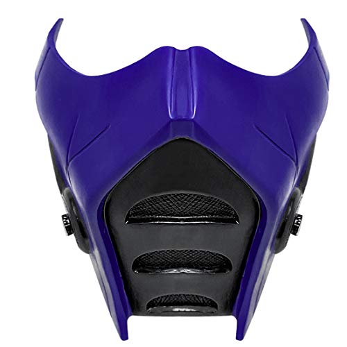 nezababy MK11 Sub Zero Noob Saibot Face Mask Replica for Adult Game Cosplay (MK11 Sub Zero)