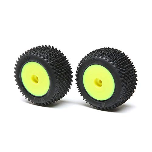 Losi Step Pin Tires Rear MountedYellow Mini-T 2.0 LOS41009 Elec Car/Truck Replacement Parts
