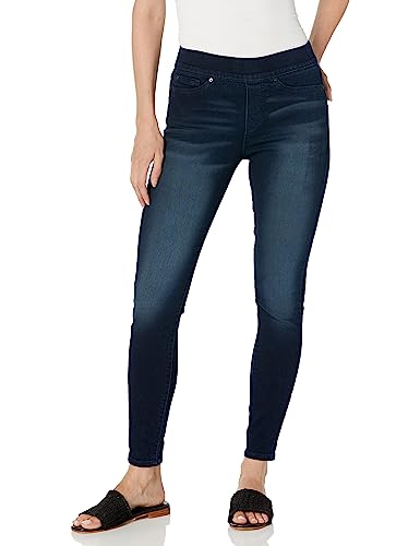 Signature by Levi Strauss & Co. Gold Label Women's Totally Shaping Pull-On Skinny Jeans (Available in Plus Size), Immaculate, 12 Long