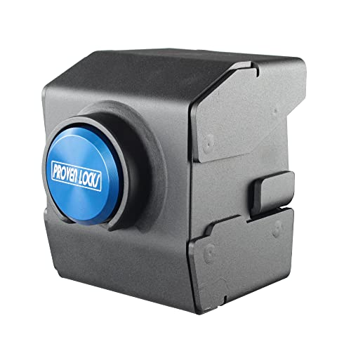 Proven Industries Model 2516-J Trailer Lock, Fits 2 5/16-Inch Jayco Couplers, Secures Safety Chains, Made in The USA, (Blue)