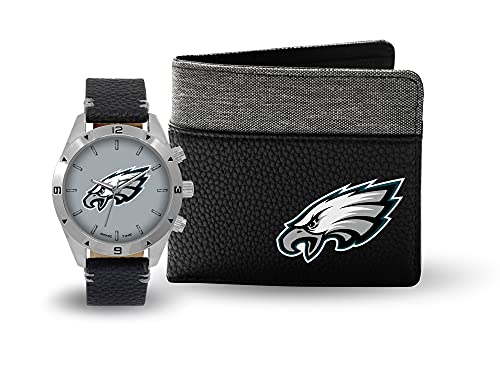 Game Time Philadelphia Eagles - NFL Watch and Wallet Combo Gift Set