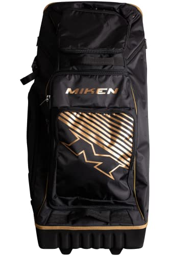 Miken | Deluxe Wheeled Equipment Bag | Black/Gold