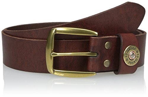 Nocona Belt Co. Men's Bullet Keeper, Brown, 36