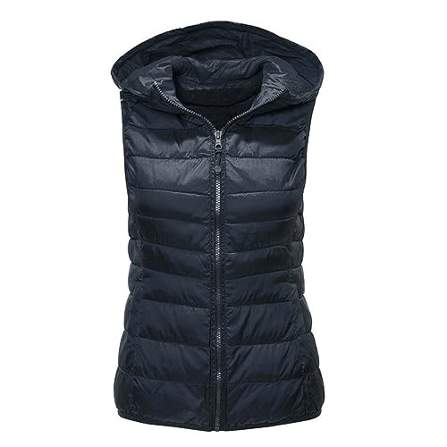 My Orders Placed Recently by Me Warm Puffer Vest for Women Sleeveless Lightweight down Jacket Puffer Vest with Removable Hood Sleeveless Full Zip Quilted down Jacket