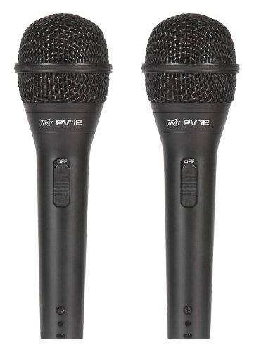 Peavey Pvi 2 - 2-Pack Dynamic Cardiod Microphones