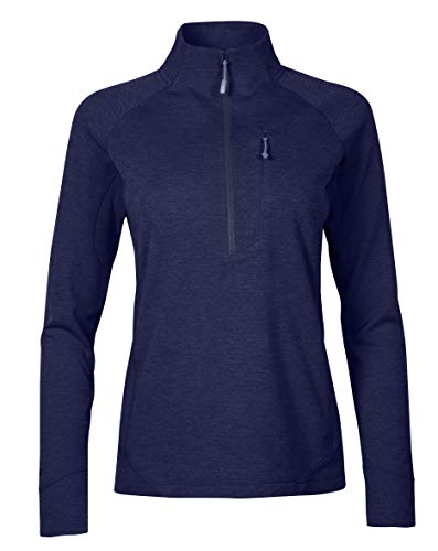 RAB Women's Nexus Pull-On Lightweight Fleece Jacket for Hiking and Climbing - Deep Ink - X-Small