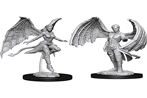 Nolzurs Marvelous Miniatures Wizkids - D&D Succubus & Incubus - WZK73841