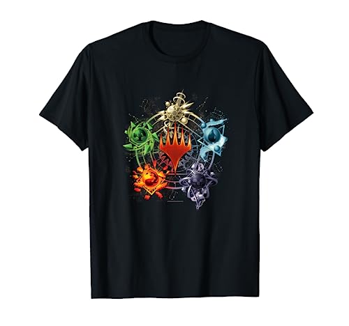 Magic: The Gathering Mana Symbols Epic Poster T-Shirt