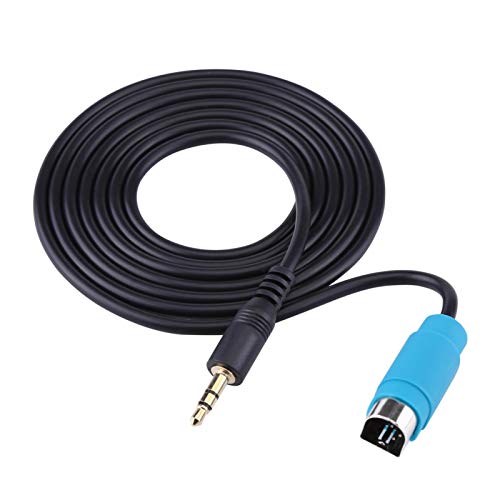 Audio Input Adapter Cable, Auxiliary Input Adapter Cable AUX Jack Input Adapter Cable Audio Cord Fit for Alpine CDA CDE IVA