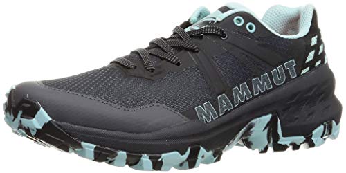 Mammut Women's Jogging Trail Running Shoe, Black Dark Frosty, 9