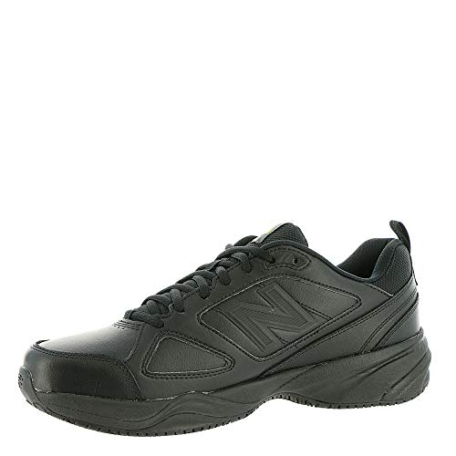 New Balance Men's Slip Resistant 626 V2 Industrial Shoe, Black, 10.5 X-Wide