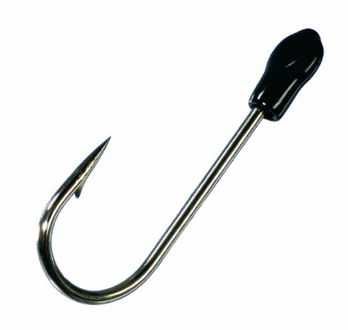 Strike King (TGTH2/0) Tour Grade Trailer Hook Fishing Lure, Black, Size 2/0, Works with Spinnerbaits, Buzzbaits and Frogs