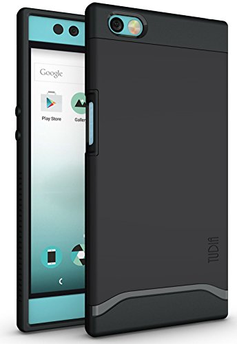 TUDIA Nextbit Robin Case, Slim-Fit Heavy Duty [Merge] Extreme Protection/Rugged but Slim Dual Layer Case for Nextbit Robin (Matte Black)