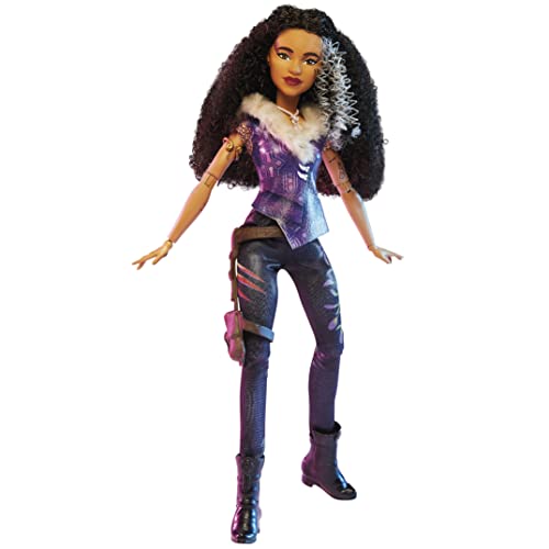 Disney Princess Zombies 3 Willa Fashion Doll - 12-Inch Doll with Curly Black Hair, Werewolf Outfit, Shoes, and Accessories. Toy for Kids 6 and Up