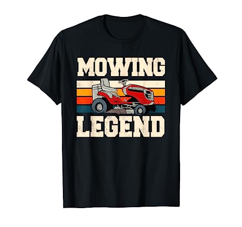 Mowing Legend Lawn Mower Rotary Yard Grass Cutter Lawnmower T-Shirt
