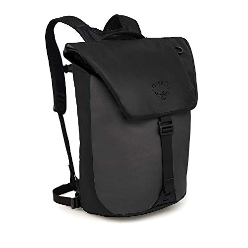 Osprey Transporter Flap Laptop Backpack, Black