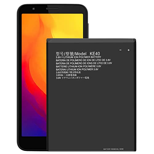 for Moto E6 Battery, Replacement Battery KE40 for Motorola Moto E6 XT2005 XT2005-3 XT2005-4 XT2005-1 Battery KE40