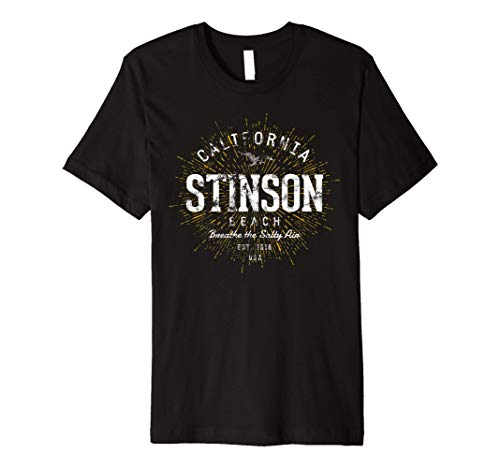 Retro Vintage Stinson Beach Premium T-Shirt