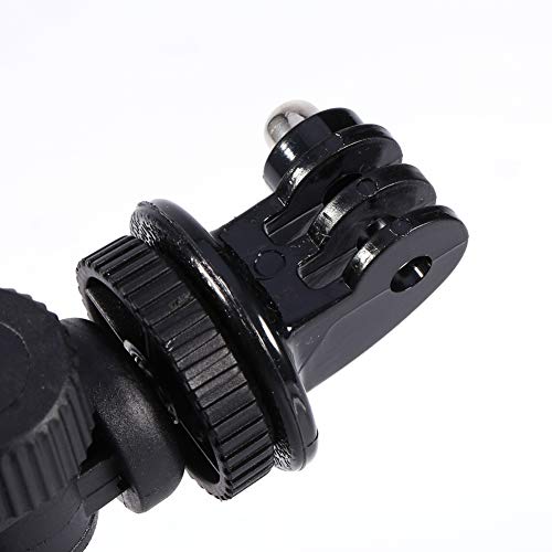 Bicycle Handlebar Clip, Handlebar Mounting Bracket Long Size Range 360º Rotation Multifunctional for GoPro Camera