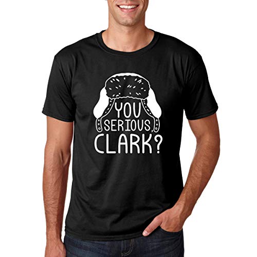 You Serious Clark? Hat - Chirstmas Holiday - Merry Xmas Family Vacation - Men's Tshirt (Black, X-Large)