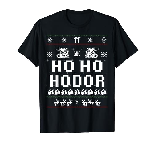 Ho Ho Hodor Shirt Ugly Christmas T-Shirt