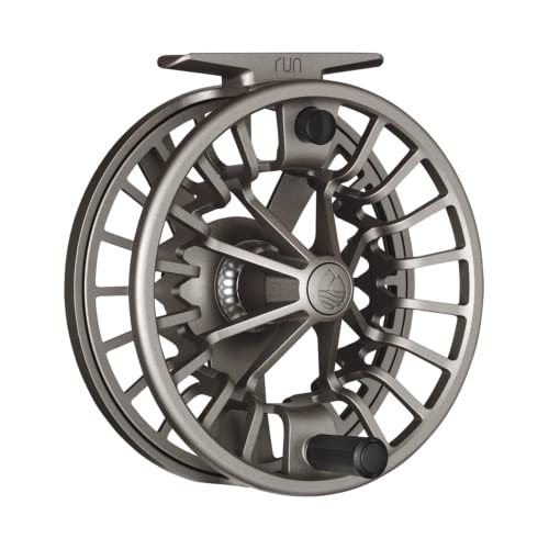 Redington Run Fly Reel, Lightweight Design for Trout, Freshwater Fishing, Carbon Fiber Drag System, Sand, 5/6 Weight