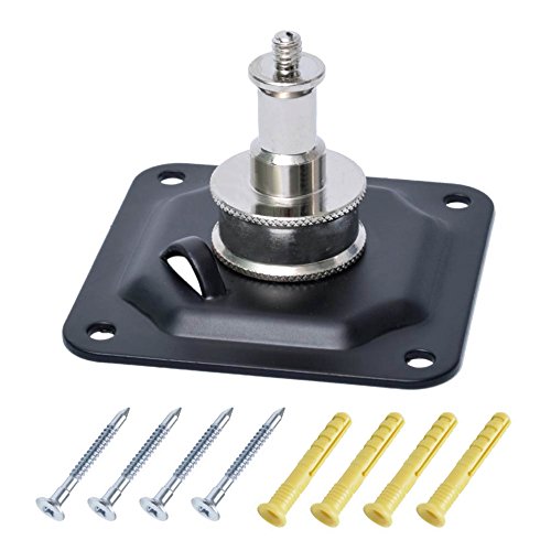 Fotoconic Wall Ceiling Mount Light Stand 5/8' Stud with 1/4' Thread, 4X Screw and 4X Expansion Anchor Tube for Photography Photo Studio Video Flash Strobe
