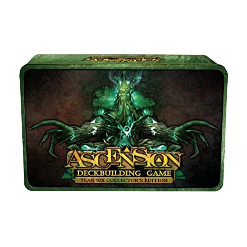 Ultra PRO - Ascension Deck Building Game : Year Six Collector's Edition - Battle Along Side Heroes, Master Your Deck and Strategy to Defeat Your Enemies, Great Game for Friends and Gatherings