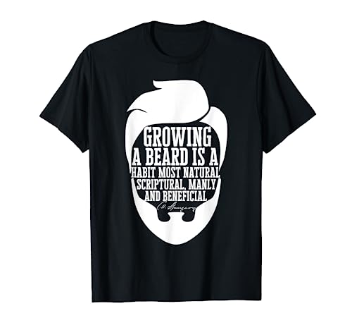 C.H. Spurgeon Beard Quote T-Shirt