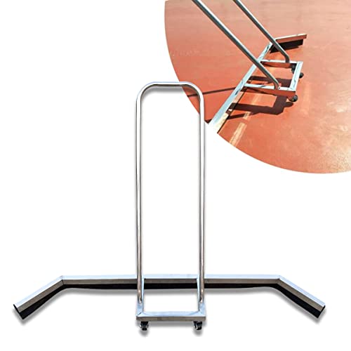 AIWFL Sport Tennis Court Squeegee Professional Squeegees Floor Water Remover Squeegee Broom(Stainless Steel, Silver)