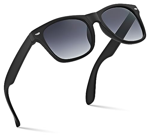 Retro Rewind Kids Sunglasses for Boys Girls Age 3-12 - Shatterproof Rubberized Frame UV400 Toddler Children Sun Glasses