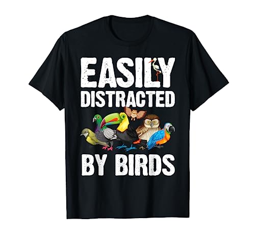 Funny Bird Lover Art For Men Women Ornithology Bird Watcher T-Shirt