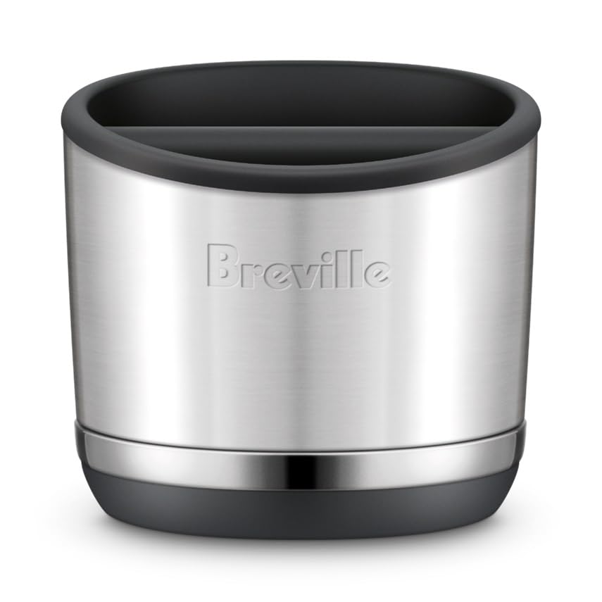 Breville the Knock Box 10 Espresso Accessory, One Size, Brushed Stainless Steel