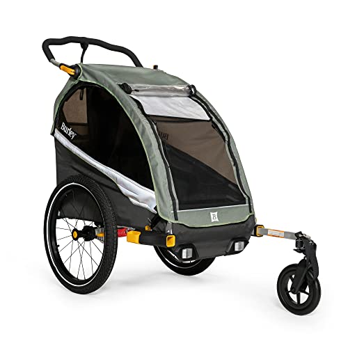 Burley D’Lite X, 1 and 2 Seat Kid Bike Trailer & Stroller