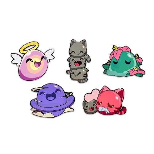 Youtooz Slime Rancher Pin Set, Official Licensed Slime Rancher Pins, Collectors Box Includes 5 Pins By Youtooz Slime Rancher Collection