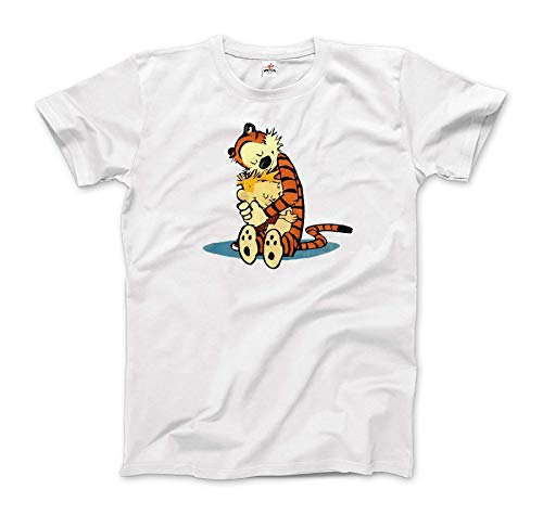 Hobbes Hugging T-Shirt (Adults, Kids, Short & Long Sleeve)