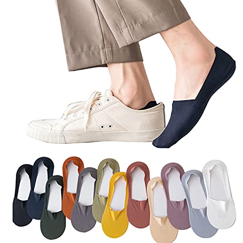 ZONEBIKE women Girls No Show Socks Low Cut Liner Non Slip Invisible Hidden sock Cool Comfort Breathable (Random color 8 Pairs)
