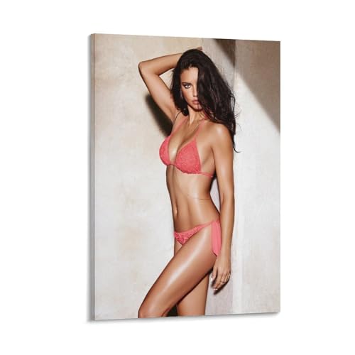 GERRIT Adriana Lima Brazilian Model Sexy Swimsuit Poster (3) Canvas Painting Wall Art Poster Used for RoomCanvas Painting Wall Art Poster for Bedroom Living Room Decor 12x18inch(30x45cm) Frame-style