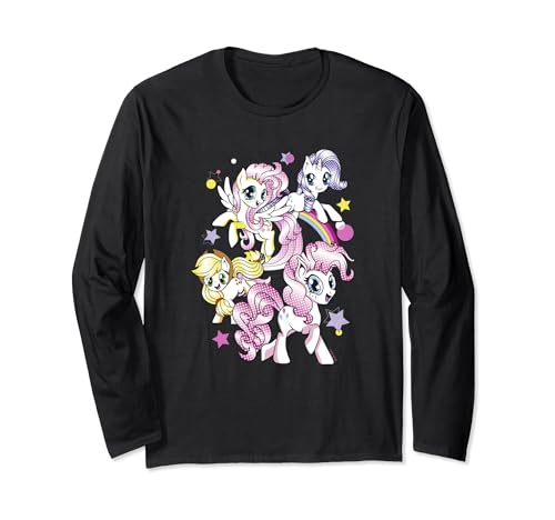 My Little Pony: Friendship Is Magic Stars & Sparkle Mane 4 Long Sleeve T-Shirt