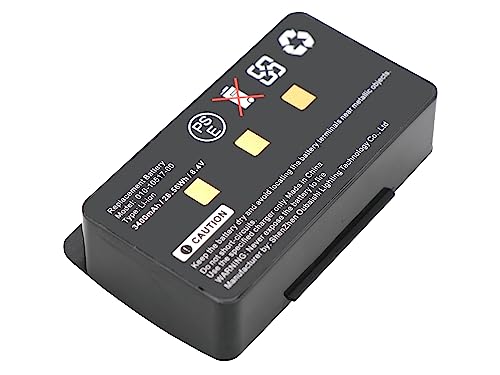 SCESMIA 3400mAh Battery for gpsmap 496 GPSMAP 276 GPSMAP 276c GPSMAP 296 GPSMAP 396 GPSMAP 376 GPSMAP 376C GPSMAP 378