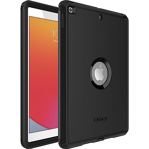 OtterBox Defender Series Case for iPad 7th, 8th & 9th Gen (10.2' Display - 2019, 2020 & 2021 version) - BLACK