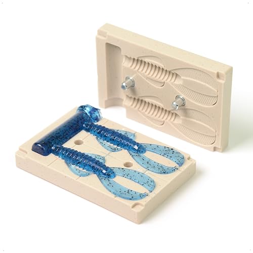 Soft Plastiс Molds Lure Making Injection Molds Fishing Lures Molds Rage Ned Bug 2.5'' Two Cavity