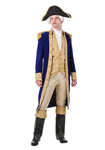 Fun Costumes George Washington Adult Colonial for Men Large