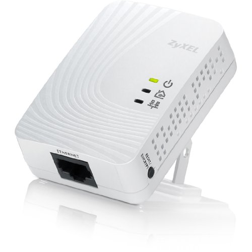ZyXEL 500 Mbps Mini Powerline AV Ethernet Adapter (PLA4201)