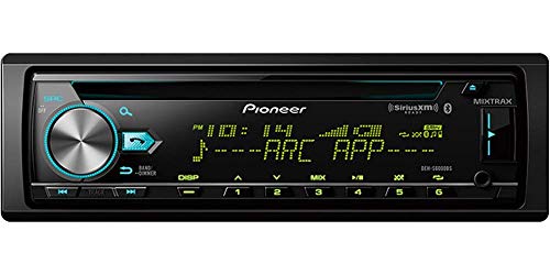 Pioneer DEH-S6000BS CD Receiver with Enhanced Audio Functions, Improved Pioneer ARC App Compatibility MIXTRAX, Built in Bluetooth and SiriusXM Ready